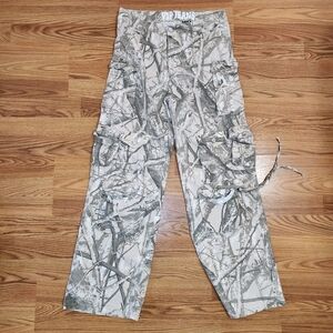 VIP Jeans, Ultra Baggy Utility Camo Cargo Pants Size 13/31 Y2k
